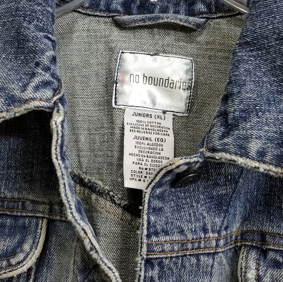 FINAL $❗Crop Vintage Retro Jacket, XL So cute! NWOT - Picture 6 of 10